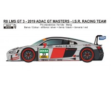 Decal – Audi R8 LMS GT3 - 2018 / 2019 ADAC GT Masters - I.S.R. Racing -  1/24